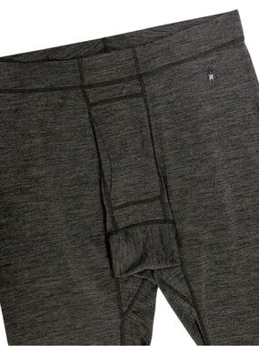 Smartwool Pants Mens XL Grey Merino Wool Thermal Base Layer Bottom Legging Tight
